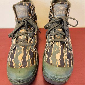 Palladium Billionaire Boys Club Camo Boots Men's Size 13 Men's Pharrell Williams